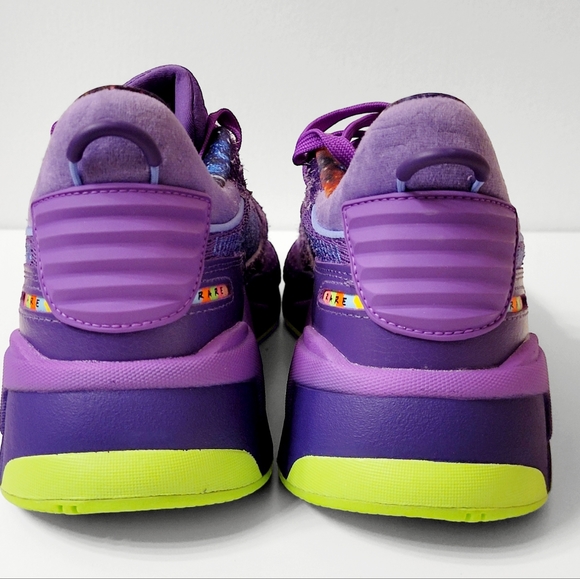 NEW PUMA RS-X Lamelo Ball Purple Green Volt Multicolor 38776401 Multiple Sizes - Picture 6 of 8
